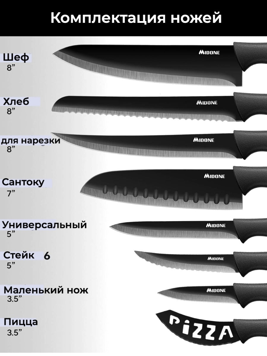 Набор ножей Midone
